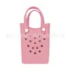 Bolso de Eva Perforado Vacaciones en la Playa Bolso de Playa Bolso de Mano de Verano para Mujer Bolso de Mujer de Venta Caliente Transfronterizo Se Puede Decorar con DIY