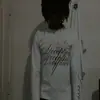 Camiseta para Hombre Y2K Comercio Exterior Estilo Nuevo Europeo y Americano Hombro Normal Cuello Redondo Manga Larga con Estampado de Letras, Corte Ajustado, Favorecedora, Adecuada como Capa Base, Camiseta de Moda
