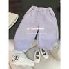 Pantalones Casuales de Invierno para Niñas Estilo Vaquero para Bebés Pantalones Rectos de Color Sólido de Chenilla Espesada con Forro Polar Estilo Coreano Distintivo de Moda para Niños