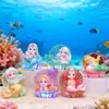 Boneca Mão de Princesa Fofa Decoração de Mesa de Escritório Enfeites Brinquedo Sereia Caixa Surpresa Presente de Aniversário Fofo