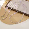 Ins Simples Nova Flor Borboleta Bolsa Transversal Corrente Chaveiro Anti-perda Pendentes Ornamentos Feminino Longa Corrente para Pendurar Celular