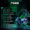 AOC Guanjie GH120 Auriculares para computadora usb Auriculares para comer pollo Auriculares con cable Luz RGB colorida