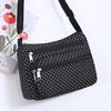 Crossbody Bag Feminina Small Bag 2024 New Oxford Cloth Canvas Bag Casual All-match Travel Shoulder Bag Backpack Zipper