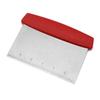Ponto com raspador de corte de balança semicircular doméstico para cortar farinha raspador de cozinha espátula de bolo de aço inoxidável