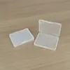 Caja de Almacenamiento de Plástico Rectangular Transparente Caja Pequeña Tornillo Aparejos de Pesca Organizador Almacenamiento Tarjeta de Joyería Transfronterizo