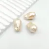 Cuentas irregulares de concha irregular Cuentas sueltas de imitación barroca con agujero recto Accesorios de joyería para pulsera collar hechos a mano para DIY