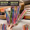 Corea del Sur Trenza de Pelo Cuerda de Color Trenza Oculta Cuerda de Pelo Trenzado Sucio de Siete Colores Serie Mori Cinta para Niños Tocado Cuerda Cinta