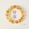Pulsera de Cristal Amarillo Torre Natural Amarillo Flash de Ágata Amarilla Pulsera de Alcanfor Pulsera de la Fortuna Simbiótica Regalo de Cumpleaños para Novia