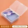Caja de Almacenamiento para Tarjetas Caja de Plástico Transparente para Escritorio Portatarjetas Tarjeta Bancaria Tarjeta de Negocio Tarjeta Pequeña Caja de Almacenamiento con Tapa abatible Caja Organizadora