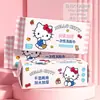 Toalha de Algodão Macia com Padrão de Pérola Autenticada Sanrio Hello Kitty Toalha Descartável para Lavar o Rosto Desenho Animado Cinnamomum Dog Toalha Suavizante