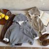Ropa para niños Ropa de otoño para niños Ropa de niños Primavera y otoño 2024 Otoño Nuevo Top holgado informal de cuello redondo