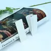 Bolsa de Papel Kraft Lateral Pequena com Sanfona Embalagem Descartável Pequena para Artigos de Higiene Pessoal Bolsa com Fechamento Três Lados Papel Kraft Branco