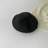 Gorro de bebé primavera, otoño e invierno, gorro de lana tejido fino para bebé, boina para niños, estilo coreano, tablero ligero, color liso, Brote