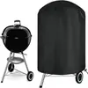Cubierta Redonda para Parrilla de Barbacoa, Cubierta para Barbacoa, Cubierta para Fogata Exterior, Cubierta para Parrilla, Cubierta para Brasero, Juego de Parrilla de Barbacoa, Barbacoa Exterior