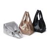 2024 especial transfronterizo europeo y americano bolsa de cena de aluminio chaleco cubo con lentejuelas brillantes bolso de noche bolso pequeño portátil para mujer