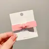 Presilha de Cabelo com Franja Doce Rosa, Acessório de Cabelo Feminino, Presilha Bico de Pato, Grampo de Cabelo Coração de Celebridade da Internet, Presilha de Cabelo Fofa, Acessório de Cabelo