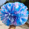 Pompons de Flor para Líderes de Torcida, Cabos de Pompons para Cheerleading, Pompons Coloridos, Pompons de Mão para Cheerleading, Flores de Mão para Eventos Esportivos