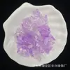 12*15mm aurora transparente degradado hueco color lirio del valle grande chapado a mano diy accesorios para joyería accesorios suministro en stock