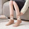 Calcetines Gruesos para Mujer en Invierno, Calcetines Gruesos de Coral Fleece para el Suelo, Calcetines para Dormir en Casa, Calcetines Cálidos de Media Pantorrilla, Calcetines de Forro Polar para Embarazadas