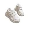 Zapatillas Blancas de Suela Gruesa Estilo Europeo para Mujer, Nuevo Modelo Otoño/Invierno 2026, Zapatos Casuales Transpirables Versátiles Tipo Board, Cómodos Zapatos Deportivos para Mujer