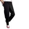 Calças Casuais Grossas com Forro de Fleece para Outono e Inverno, Seis Proteções, Quentes, à Prova de Vento, Resistentes a Manchas, Corte Solto, Tamanho Grande, Calças Longas Esportivas