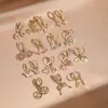 Lote mixto de varios estilos aretes de oro para mujer con colgante geométrico de circón microincrustado joyería de oreja de nicho de alta gama