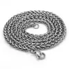 Cadena Florero quilla dorada Collar de acero de titanio nuevo para hombres y mujeres Collar de acero inoxidable Accesorios de joyería