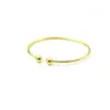 Wish Pulseira Popular Coreana Feminina Aberta Brilhante Simples Alho Par de Pulseiras de Contas Pulseiras Prata Joias de Mão