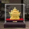 Ornamento de Tigela da Fortuna de Veludo Dourado do Fabricante de Yiwu, Presente Promocional Criativo para Eventos da Indústria da Beleza e Seguradoras, Atacado