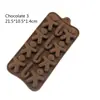 Estoque Disponível Forma de Silicone para Chocolate, Bandeja de Gelo, Pudim de Gelatina, Forma de Doces