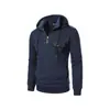 Sudadera con capucha de manga larga para hombre, nueva, simple, moderna, holgada, con cuello, top deportivo para hombre, para primavera y otoño