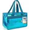Bolso de Mano Láser de PVC Nuevo Sensación de Alta Gama Bolso Jelly Iridiscente Bolsa de Embalaje de Regalo de Plástico Bolsa de Recuerdo