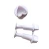 Molde de Repujado Serie Geométrica Minghao 8 Estilos Moldes para Galletas Estéreo 3D Herramientas de Decoración de Pasteles de Plástico