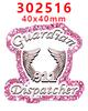 Acessórios de Acrílico Desenho Animado com Glitter Transfronteiriço Acessórios para Joias DIY de Resina Patch Grampo de Cabelo Grampo de Cabelo Gt-F-301568