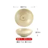 Juego de Vajilla de Melamina de Alta Gama Imitación Porcelana Restaurante de Hot Pot y Barbacoa Estilo Japonés Crema Plato para Tripas Plato para Aceite Tazón de Arroz Comercial