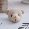 Mini Acessórios Cabeça de Urso Pelúcia Estilo Japonês Boneca Desenho Animado Cabeça de Urso Broche Acessórios Bolsas Roupas Acessórios de Vestuário