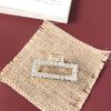 ¡Super hada! Pinza de lujo con perlas y diamantes de imitación para el flequillo, estilo coreano, para el pelo, con diamantes, accesorios para el cabello para mujeres adultas.