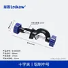 Abrazadera de acero inoxidable cromado con pulverización de plástico galvanizado para botella de quemar, abrazadera de estante de hierro, abrazadera experimental, abrazadera de fijación, cambio direccional