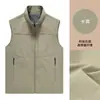 Colete de Exposição de Alta Qualidade Casual Versátil Respirável Primavera e Outono Multi-Bolsos Corporativo Associação Estudantil Instituição Roupa de Trabalho