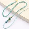 Nuevo cordón colgante de nudo tejido a mano DIY Accesorios Mandala Cuerda trenzada de jade estilo chino