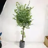 Árbol de la Fortuna Banyan Bonsái Interior Sala de Estar Simulación de Banyan Bonsái Ventana Tienda de Ropa Oficina Grande Decoración