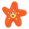Venta Caliente Dibujo Animado Estrella Parche Suave Plano de PVC Accesorios para el Cabello Funda de Teléfono Móvil Estrella de Cinco Puntas Accesorios para Joyería DIY