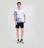 Nuevos uniformes de bádminton personalizados transfronterizos, ropa de competición que absorbe la humedad y se seca rápidamente, uniformes de bádminton para adultos y niños para competición y entrenamiento