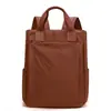 Mochila de Viaje Sólida de Color Simple para Mujer Gran Capacidad Bolso de Mano para Laptop de 16 pulgadas Bolsa para Estudiantes para Ir a la Escuela