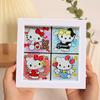 Enfeites de Pintura de Diamante, Adesivos de Desenho Animado DIY Fofos Feitos à Mão, Porta-Retratos de Acrílico, Pinturas Decorativas, Decorações para Quarto e Sala de Estar no Atacado