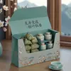 Nueva Caja de Regalo Festiva para el Festival del Bote del Dragón, Caja de Regalo Festiva, Caja Grande Vacía para Zongzi, Tacto de Alta Gama, Caja de Regalo Portátil al por Mayor