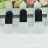 Brocha de Silicona para Mascarilla de Barro para Untar Herramienta de Belleza Facial Paquete Individual Mini Pequeña Portátil Plana Brocha de Silicona