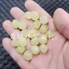 Cuentas Sueltas de Jade de Cuarcita Amarilla, Jade de Imitación, Cuentas de Piedra Amarilla de Imitación, Accesorios Irregulares para Joyería