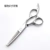 Tijeras Profesionales para Cortar el Cabello 6 Pulgadas Tijeras Planas y Tijeras Entresacadoras para Barberías, Modelo Transfronterizo de Fábrica