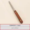 Cuchillo de té y aguja de té de titanio puro cristalino, accesorios de juego de té kung fu para el hogar estilo chino, herramienta especial para palanquear té para pasteles de té Pu'er